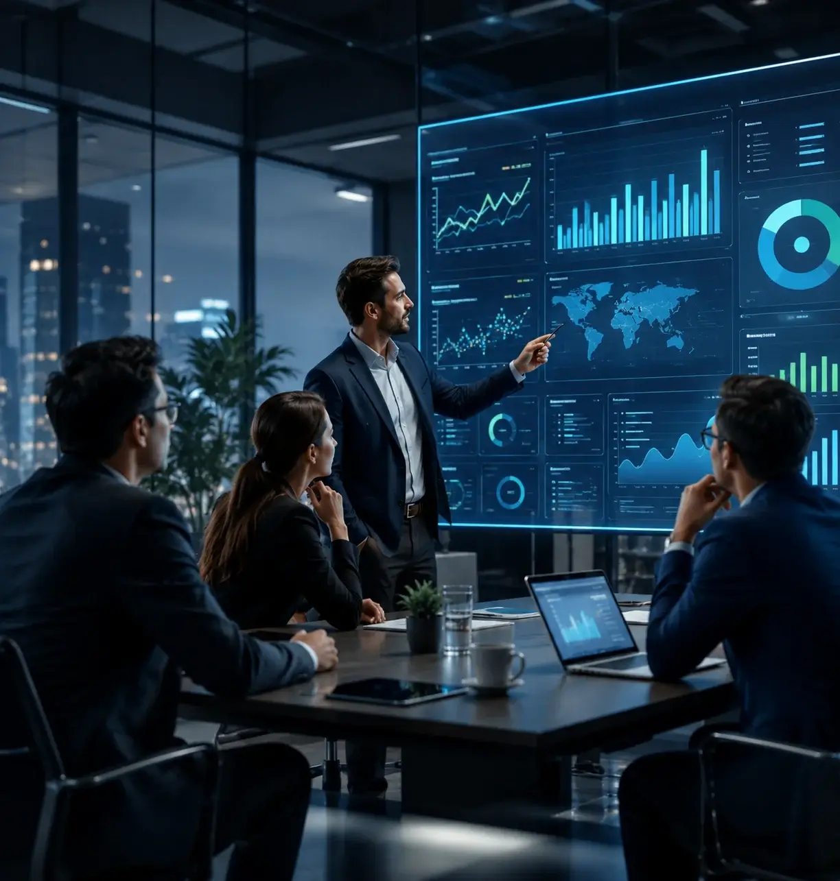 Enterprise platform insights visual