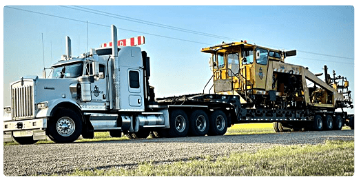 Heavy Equipment shipping